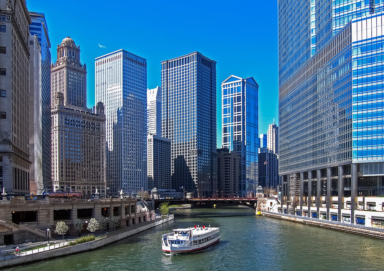 View of Chicago, Illinois, a MarketAnywhere flyer distribution and door hanger delivery service area