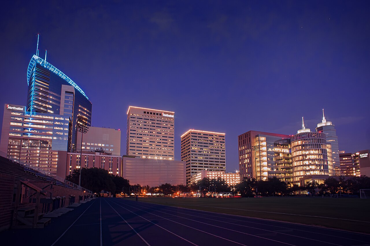 View of Houston, Texas, a MarketAnywhere flyer distribution and door hanger delivery service area