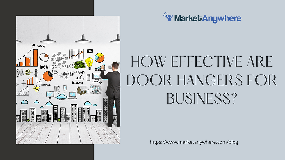 How Effective are Door Hangers for Business?