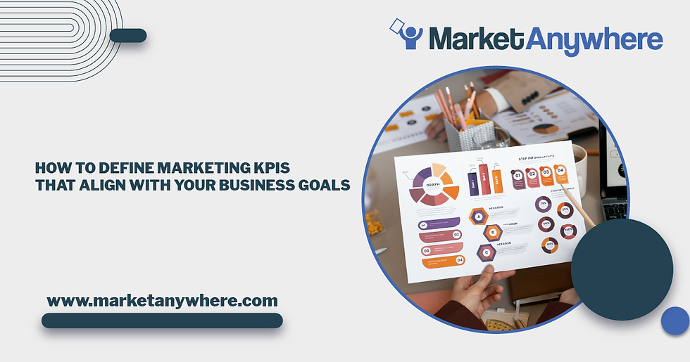 Illustration accompanying How to Define Marketing KPIs That Align with Your Business Goals