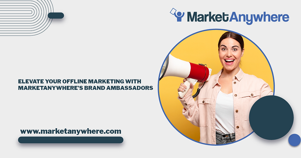 Illustration accompanying Elevate Your Offline Marketing with MarketAnywhere’s Brand Ambassadors