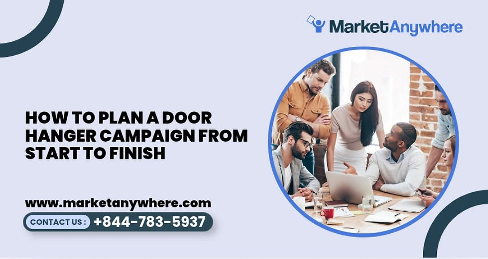 Learn about door hanger marketing, goal and offer selection, and practical steps local businesses can use to plan a stronger campaign.