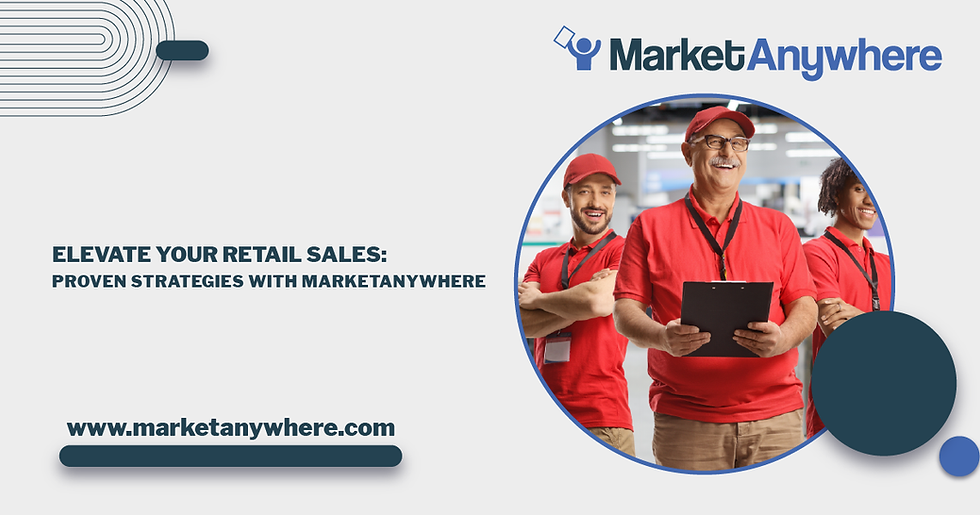 Illustration accompanying Elevate Your Retail Sales: Proven Strategies with MarketAnywhere