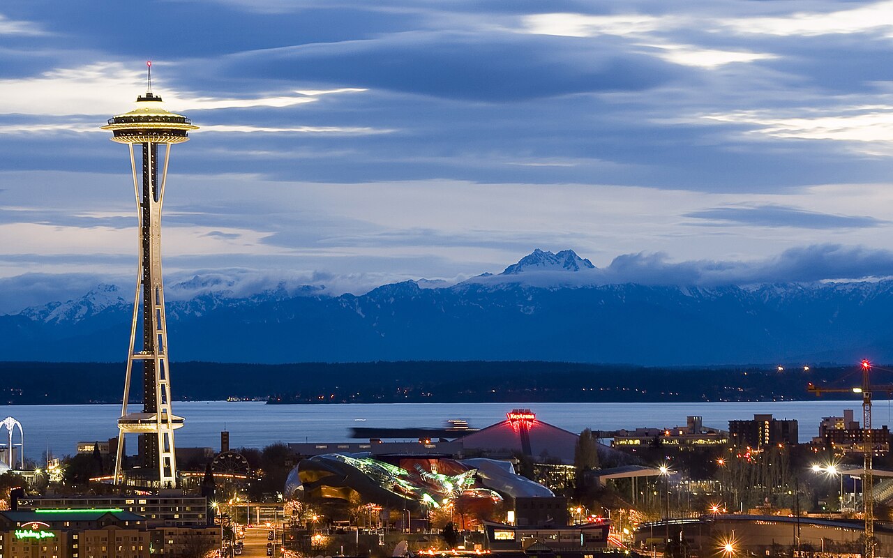 View of Seattle, Washington, a MarketAnywhere flyer distribution and door hanger delivery service area