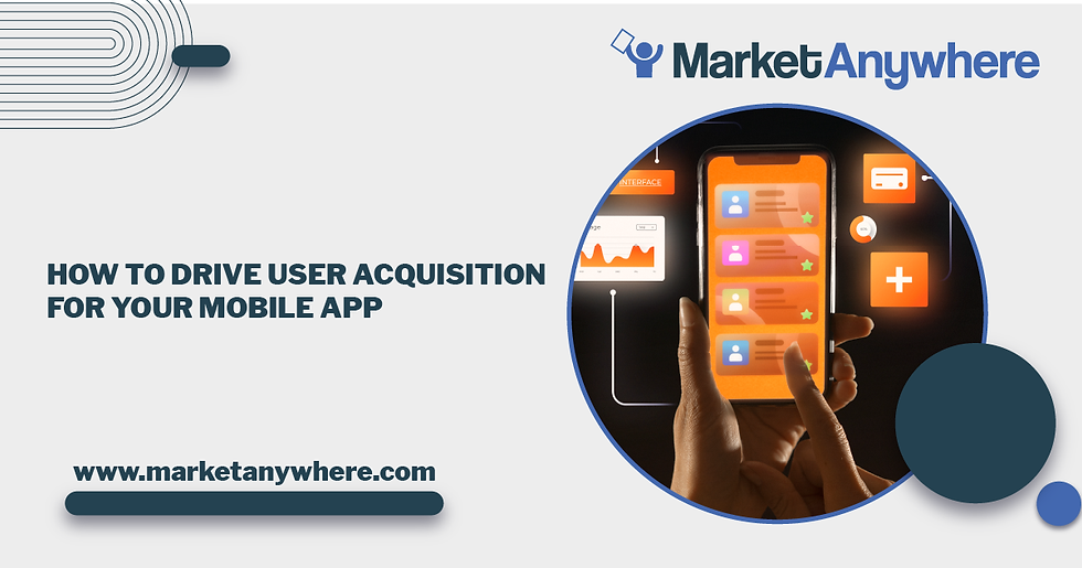 Illustration accompanying How to Drive User Acquisition for Your Mobile App