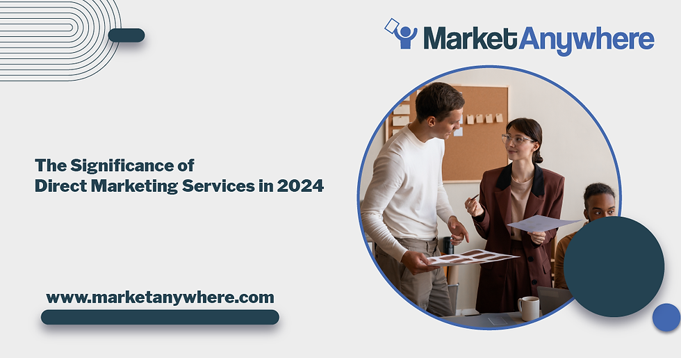 Illustration accompanying The Significance of Direct Marketing Services in 2024