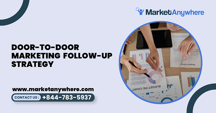 Blog image showing door-to-door marketing planning for door-to-door marketing follow-up strategy