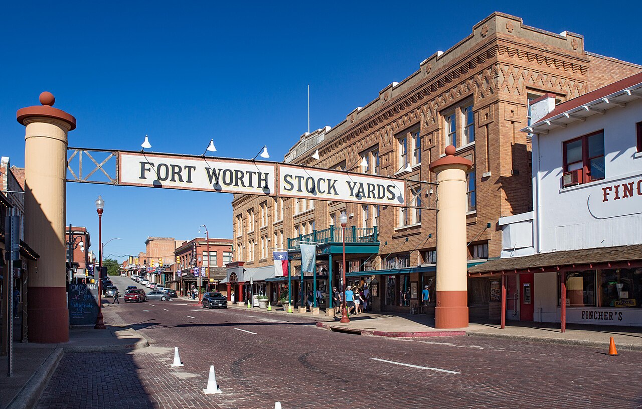 View of Fort Worth, Texas, a MarketAnywhere flyer distribution and door hanger delivery service area