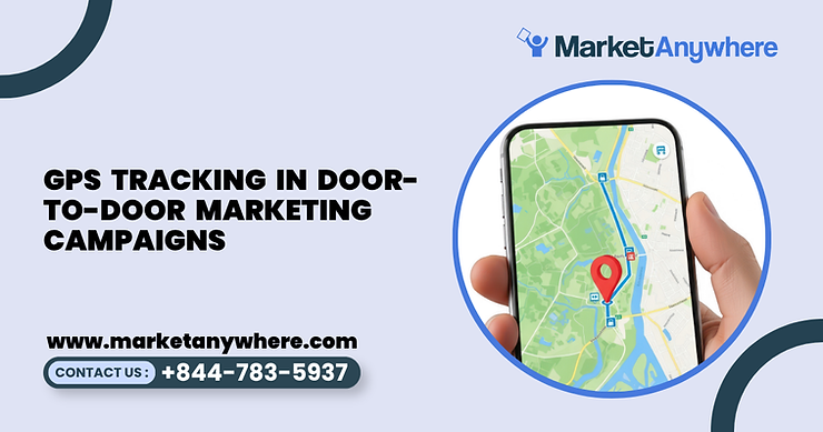 Blog image showing door-to-door marketing planning for gps tracking in door-to-door marketing campaigns