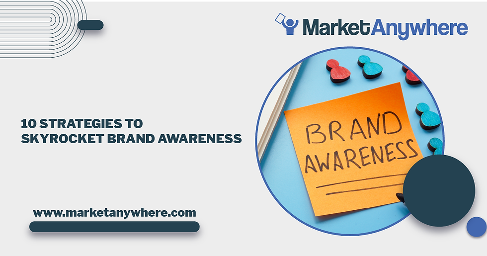 Illustration accompanying 10 Strategies to Skyrocket Brand Awareness