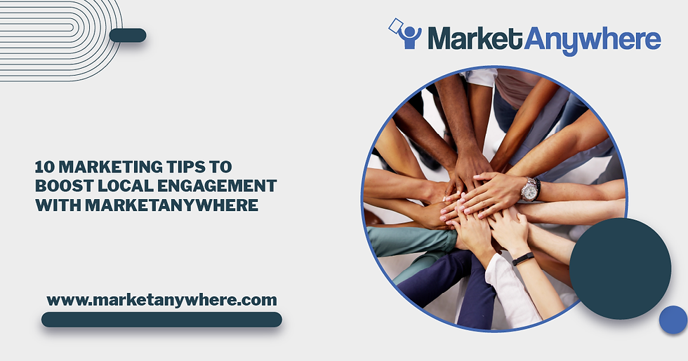 Illustration accompanying 10 Marketing Tips to Boost Local Engagement with MarketAnywhere