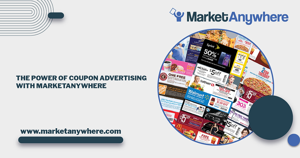 Illustration accompanying Unlocking the Power of Coupon Advertising with MarketAnywhere