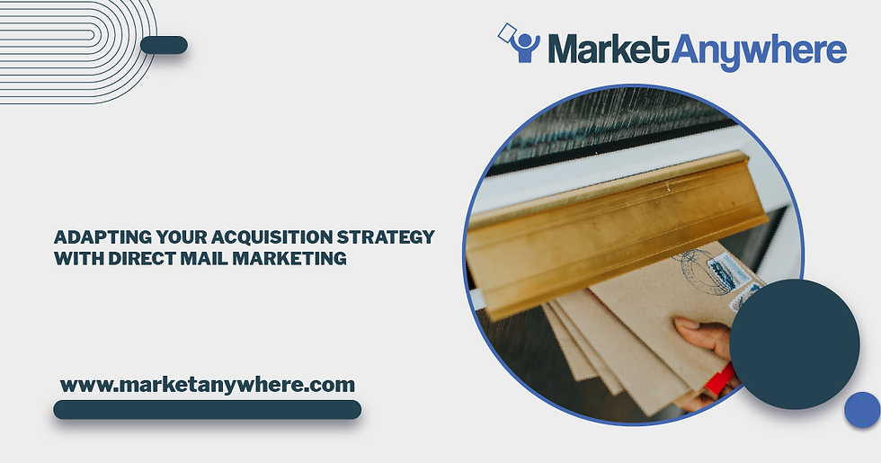 Illustration accompanying Adapting Your Acquisition Strategy with Direct Mail Marketing