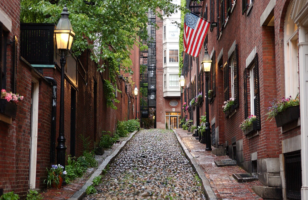 View of Boston, Massachusetts, a MarketAnywhere flyer distribution and door hanger delivery service area