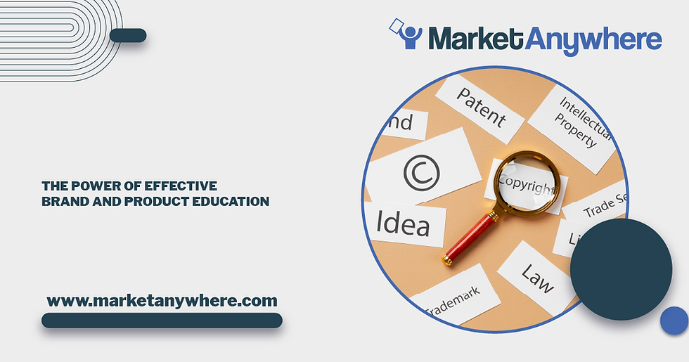 Illustration accompanying The Power of Effective Brand and Product Education: A Guide by MarketAnywhere