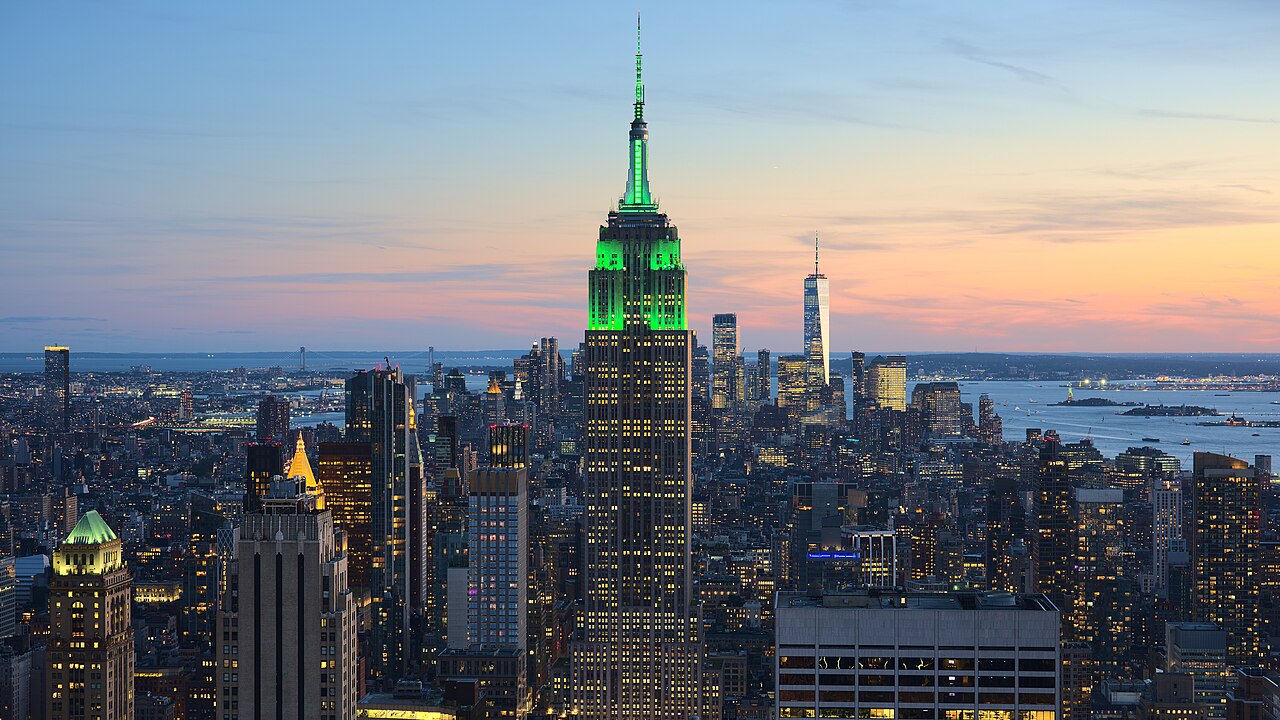 View of New York City, New York, a MarketAnywhere flyer distribution and door hanger delivery service area